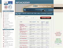 Tablet Screenshot of infoacademy.net